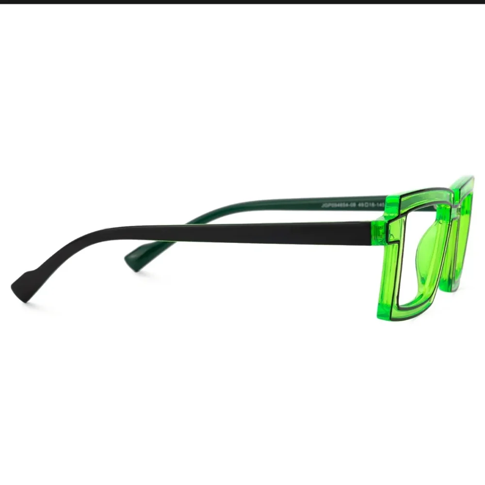Anime Colorful‎ Full Rim Rectangular Acetic Spectacles - Picture 3 of 8